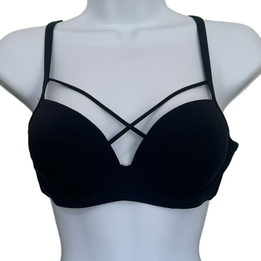 Shein Black Push-up Bra Women’s Size Large